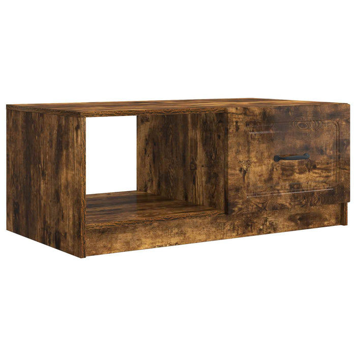 Masă de cafea Stejar fumuriu 90 x 50 x 37 cm Lemn prelucrat - WALTI WALTI