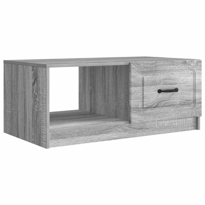 Masă de cafea Sonoma gri 90 x 50 x 37 cm Lemn prelucrat - WALTI WALTI