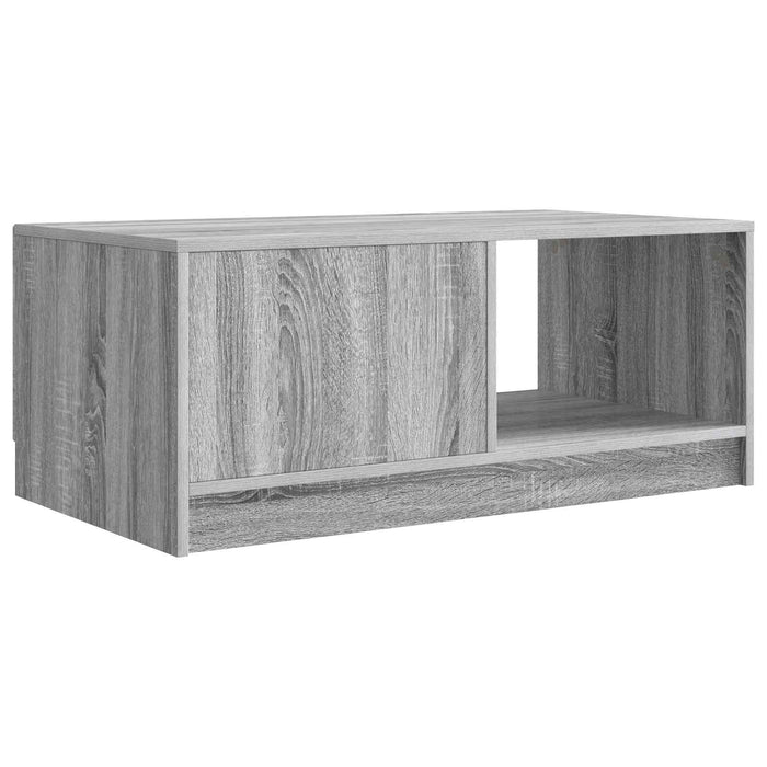 Masă de cafea Sonoma gri 90 x 50 x 37 cm Lemn prelucrat - WALTI WALTI