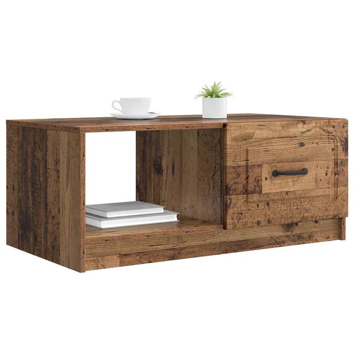 Masă de cafea Lemn vechi 90 x 50 x 37 cm Lemn prelucrat - WALTI WALTI
