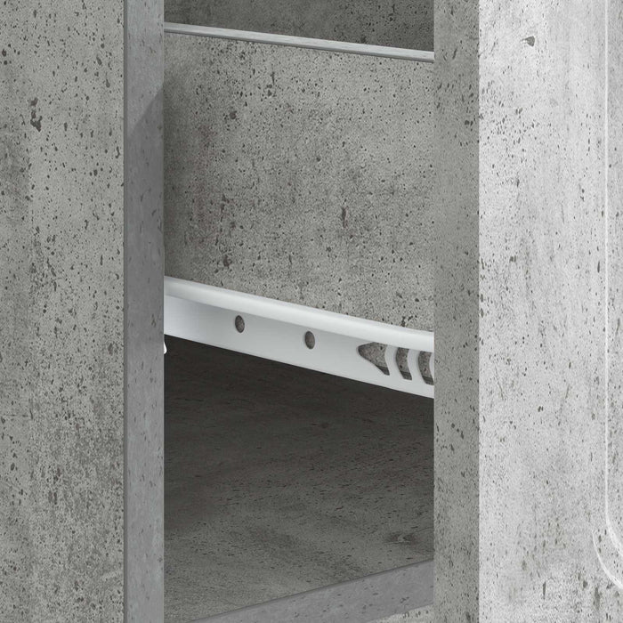 Masă de cafea Gri Beton 49 x 50 x 37 cm Lemn prelucrat - WALTI WALTI