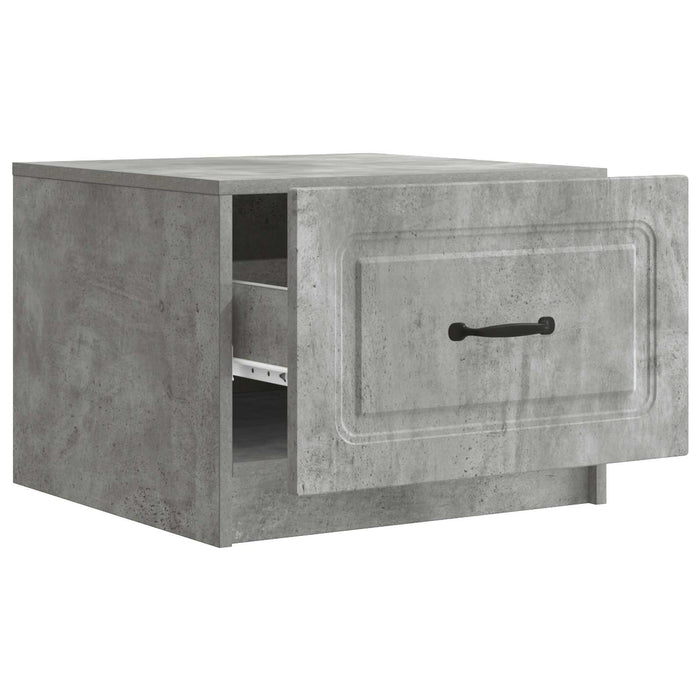 Masă de cafea Gri Beton 49 x 50 x 37 cm Lemn prelucrat - WALTI WALTI