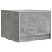 Masă de cafea Gri Beton 49 x 50 x 37 cm Lemn prelucrat - WALTI WALTI