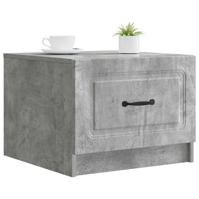 Masă de cafea Gri Beton 49 x 50 x 37 cm Lemn prelucrat - WALTI WALTI