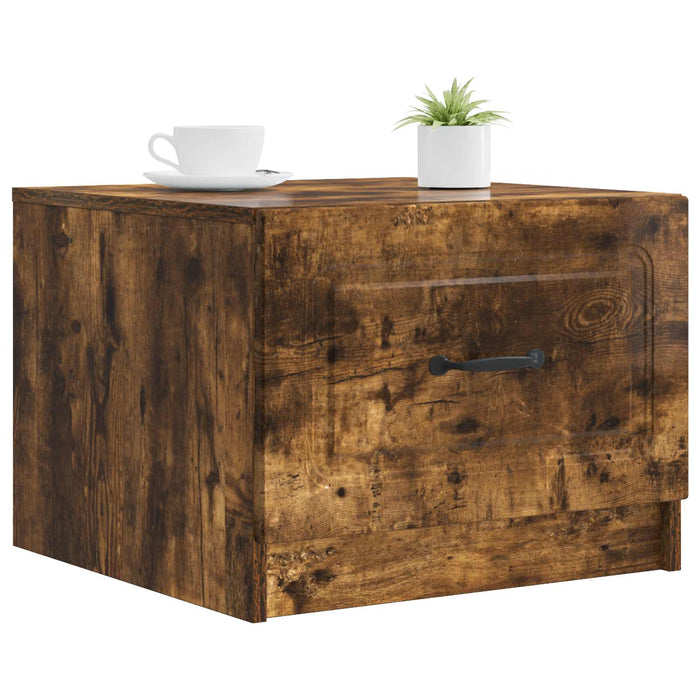Masă de cafea Stejar fumuriu 49 x 50 x 37 cm Lemn prelucrat - WALTI WALTI