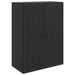Dulap montat pe perete Negru 66 x 34,5 x 90 cm Lemn prelucrat - WALTI WALTI