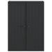Dulap montat pe perete Negru 66 x 34,5 x 90 cm Lemn prelucrat - WALTI WALTI