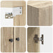 Dulap montat pe perete Stejar Sonoma 66 x 34,5 x 90 cm - WALTI WALTI