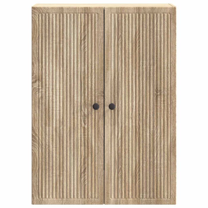 Dulap montat pe perete Stejar Sonoma 66 x 34,5 x 90 cm - WALTI WALTI