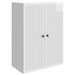 Dulap montat pe perete Alb foarte lucios 66 x 34,5 x 90 cm - WALTI WALTI