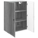 Dulap montat pe perete Sonoma gri 66 x 34,5 x 90 cm - WALTI WALTI