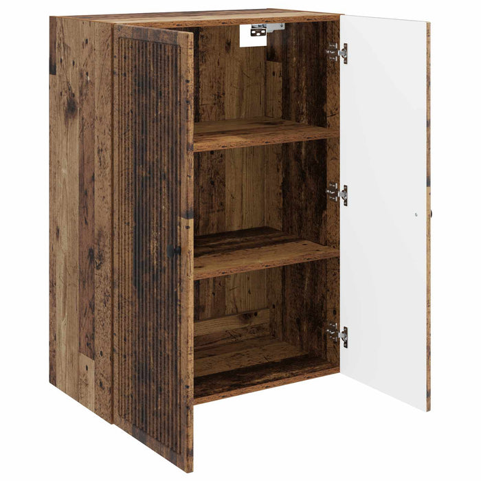 Dulap montat pe perete Lemn vechi 66 x 34,5 x 90 cm - WALTI WALTI