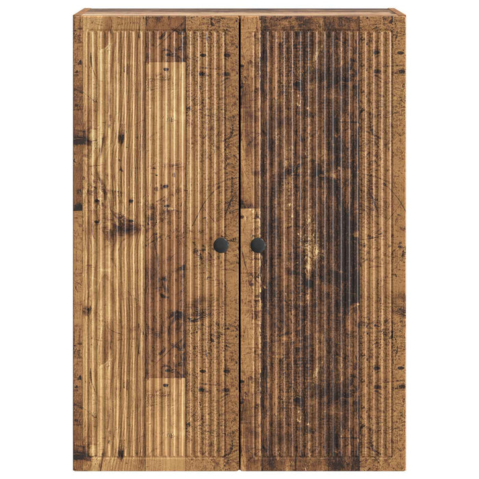 Dulap montat pe perete Lemn vechi 66 x 34,5 x 90 cm - WALTI WALTI