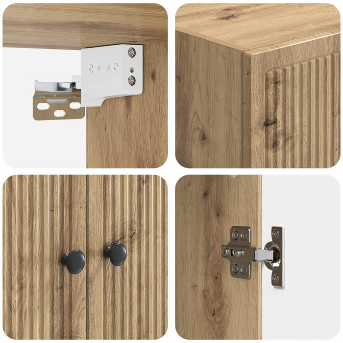 Dulap montat pe perete 66 x 34,5 x 90 cm Lemn prelucrat WALTI