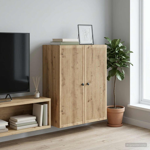 Dulap montat pe perete 66 x 34,5 x 90 cm Lemn prelucrat - WALTI WALTI