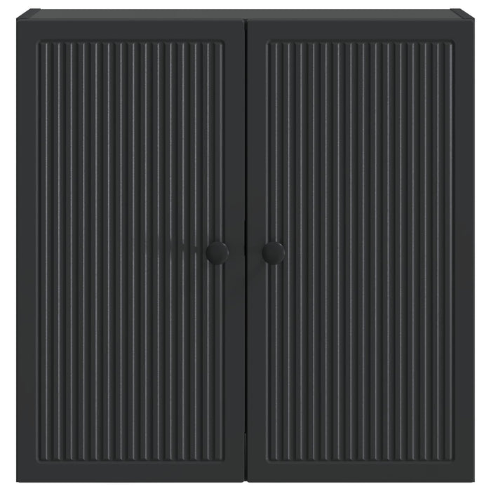 Dulap montat pe perete Negru 59 x 31 x 60 cm Lemn prelucrat WALTI