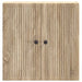 Dulap montat pe perete Stejar Sonoma 59 x 31 x 60 cm - WALTI WALTI