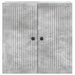 Dulap montat pe perete Gri Beton 59 x 31 x 60 cm Lemn prelucrat - WALTI WALTI