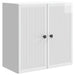 Dulap montat pe perete Alb foarte lucios 59 x 31 x 60 cm - WALTI WALTI