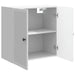 Dulap montat pe perete Alb foarte lucios 59 x 31 x 60 cm - WALTI WALTI