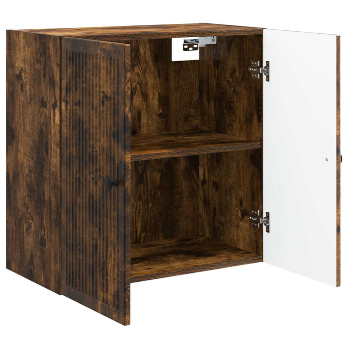 Dulap montat pe perete Stejar fumuriu 59 x 31 x 60 cm WALTI