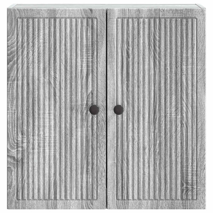 Dulap montat pe perete Sonoma gri 59 x 31 x 60 cm - WALTI WALTI