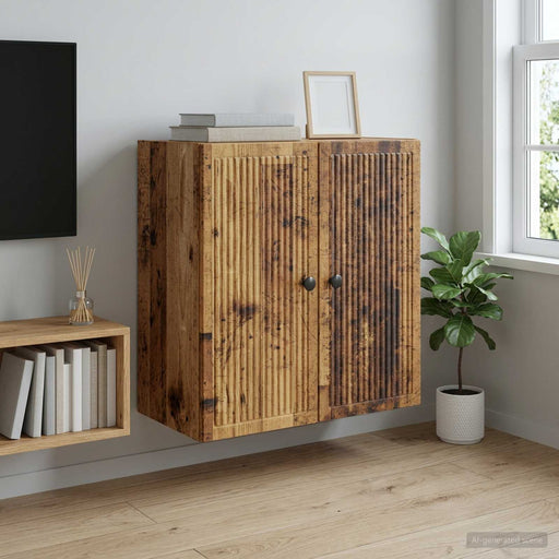 Dulap montat pe perete Lemn vechi 59 x 31 x 60 cm - WALTI WALTI