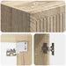 Dulap montat pe perete Stejar Sonoma 33 x 34,5 x 90 cm - WALTI WALTI