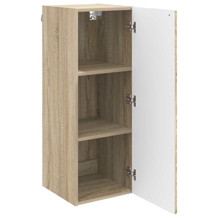 Dulap montat pe perete Stejar Sonoma 33 x 34,5 x 90 cm - WALTI WALTI