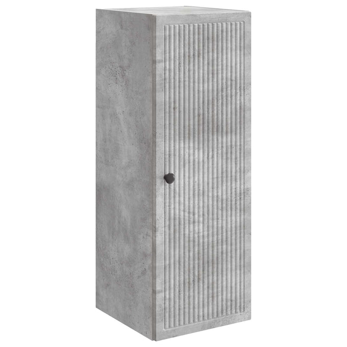 Dulap montat pe perete Gri Beton 33 x 34,5 x 90 cm - WALTI WALTI