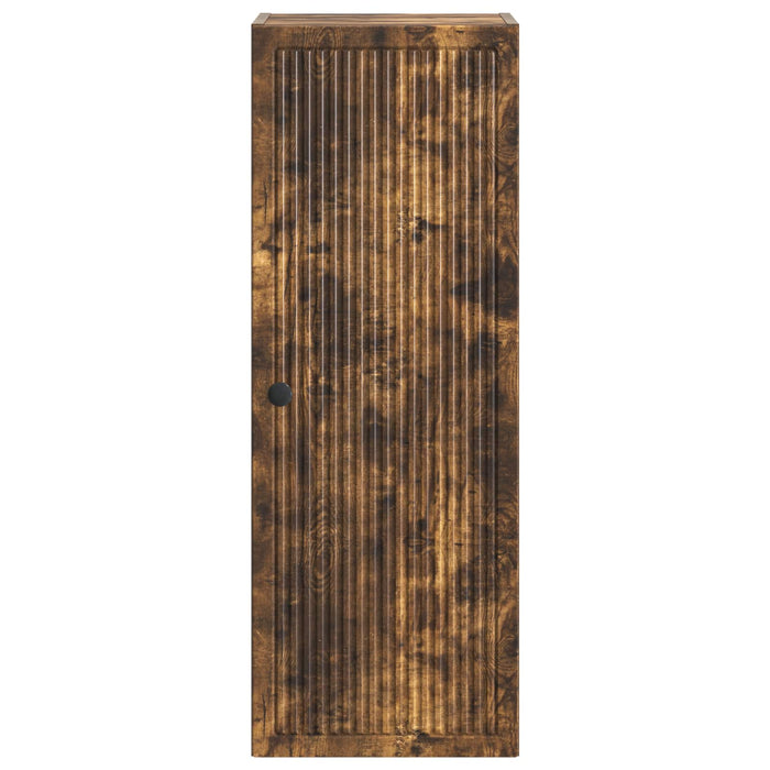 Dulap montat pe perete Stejar fumuriu 33 x 34,5 x 90 cm - WALTI WALTI