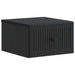 Dulap de noapte suspendat cu sertar Negru 33 x 34,5 x 20 cm - WALTI WALTI