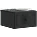 Dulap de noapte suspendat cu sertar Negru 33 x 34,5 x 20 cm - WALTI WALTI