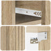 Dulap de noapte suspendat Stejar Sonoma 33 x 34,5 x 20 cm - WALTI WALTI