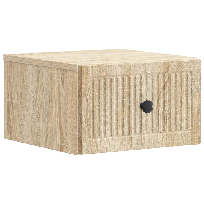 Dulap de noapte suspendat Stejar Sonoma 33 x 34,5 x 20 cm - WALTI WALTI