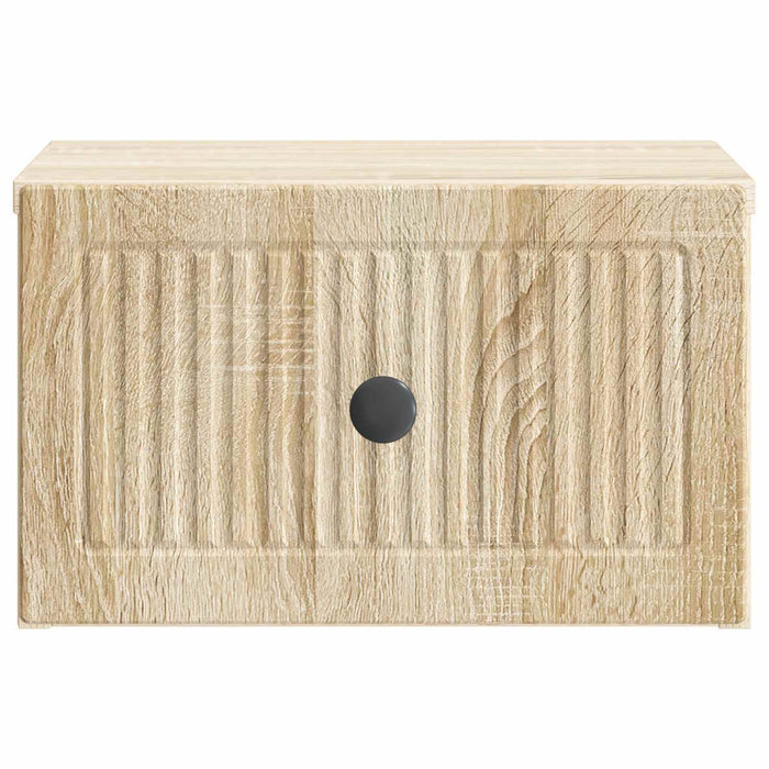 Dulap de noapte suspendat Stejar Sonoma 33 x 34,5 x 20 cm - WALTI WALTI