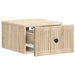 Dulap de noapte suspendat 2 pcs Stejar Sonoma 33 x 34,5 x 20 cm - WALTI WALTI