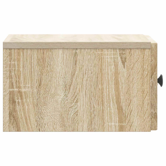 Dulap de noapte suspendat 2 pcs Stejar Sonoma 33 x 34,5 x 20 cm - WALTI WALTI