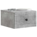 Dulap de noapte suspendat 2 pcs Gri Beton 33 x 34,5 x 20 cm - WALTI WALTI