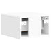 Dulap de noapte suspendat Alb foarte lucios 33 x 34,5 x 20 cm - WALTI WALTI