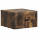 Dulap de noapte suspendat Stejar fumuriu 33 x 34,5 x 20 cm - WALTI WALTI