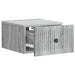 Dulap de noapte suspendat Sonoma gri 33 x 34,5 x 20 cm - WALTI WALTI