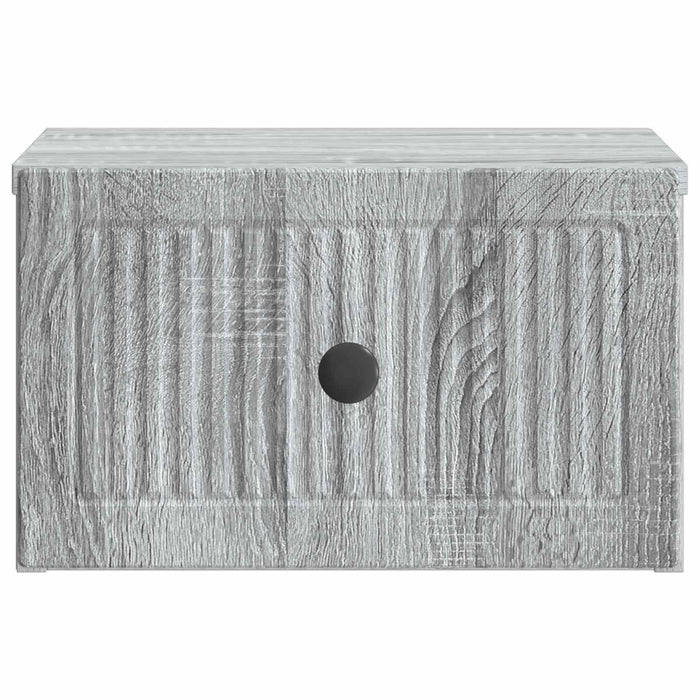 Dulap de noapte suspendat Sonoma gri 33 x 34,5 x 20 cm - WALTI WALTI