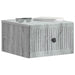 Dulap de noapte suspendat Sonoma gri 33 x 34,5 x 20 cm - WALTI WALTI