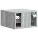 Dulap de noapte suspendat 2 pcs Sonoma gri 33 x 34,5 x 20 cm - WALTI WALTI