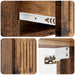Dulap de noapte suspendat Lemn vechi 33 x 34,5 x 20 cm - WALTI WALTI