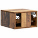 Dulap de noapte suspendat Lemn vechi 33 x 34,5 x 20 cm - WALTI WALTI