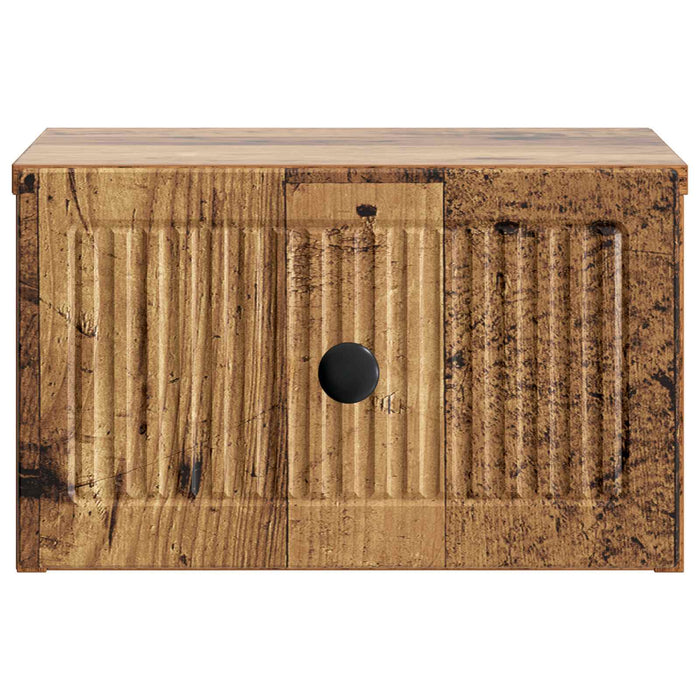 Dulap de noapte suspendat Lemn vechi 33 x 34,5 x 20 cm - WALTI WALTI