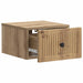 Dulap de noapte suspendat Stejar Artizanal 33 x 34,5 x 20 cm - WALTI WALTI