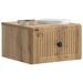 Dulap de noapte suspendat Stejar Artizanal 33 x 34,5 x 20 cm - WALTI WALTI